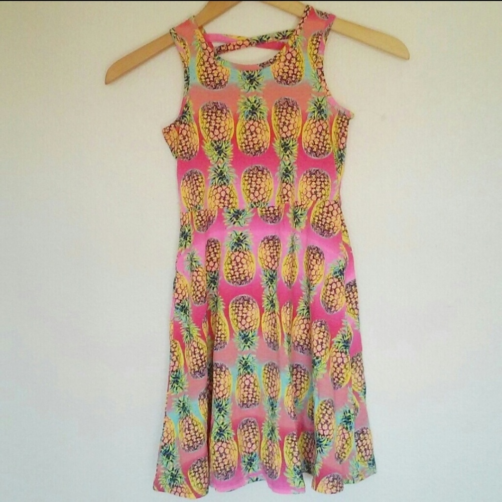 Pineapple Girls Dress